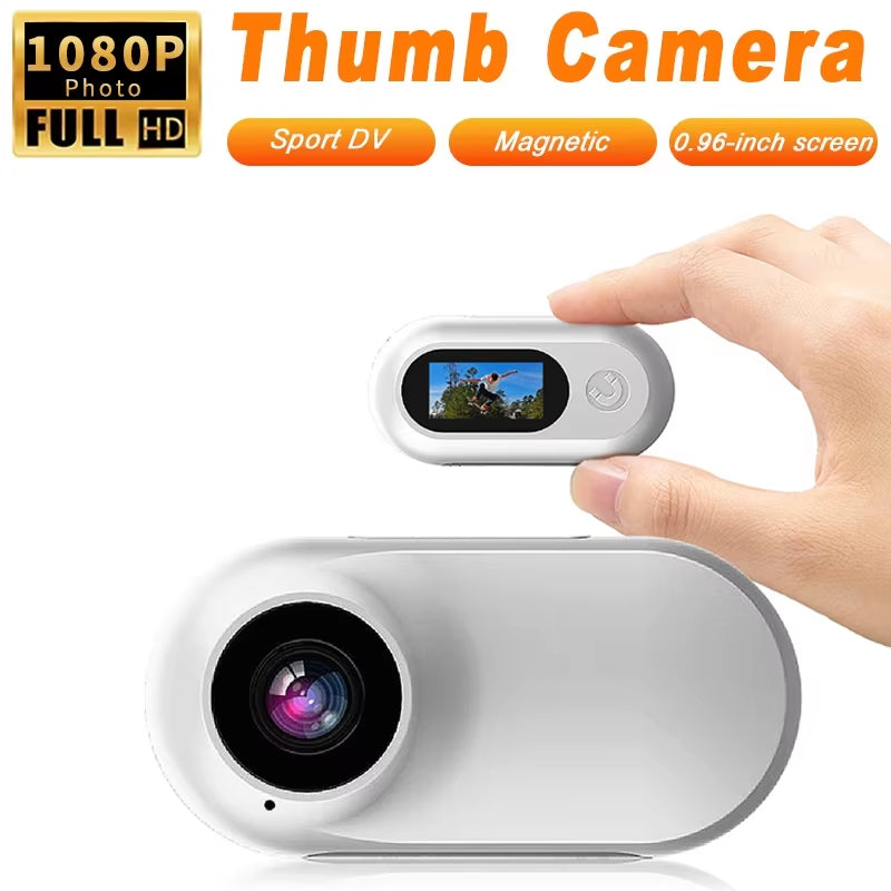 Mini Camera Waterproof Sports DV Body Camera 1080P HD 0.96 Inch Screen Action Camcorder Bodycam Digital Video Audio Recorder DV