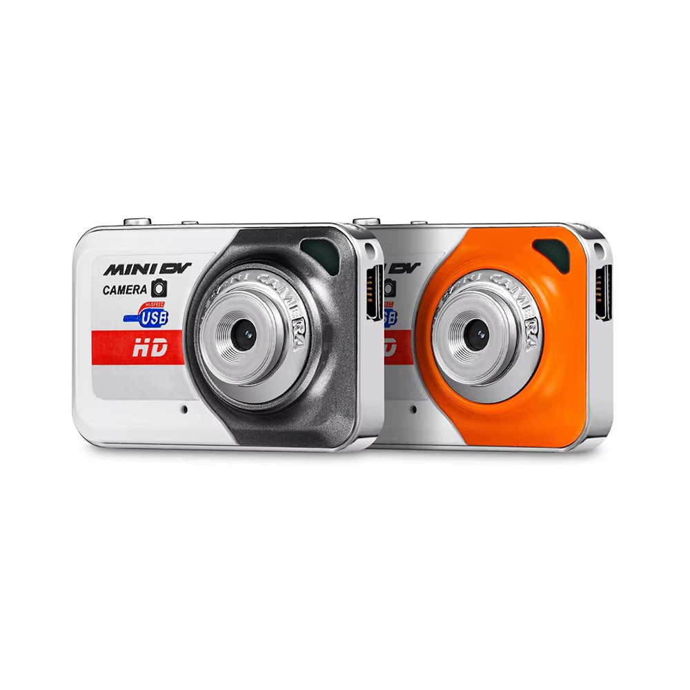 X6 Mini Camera Portable Ultra Mini High Denifition Digital Camera Mini DV Support 32GB TF Card with Mic Gifts for Kids