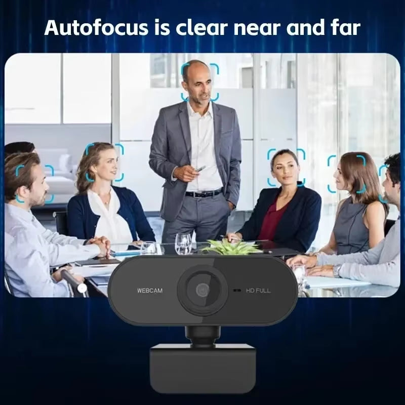 Camera 1080P HD Computer HD USB Camera Built in Microphone USB Network Camera Web Camera for Work with Microphone Tripod