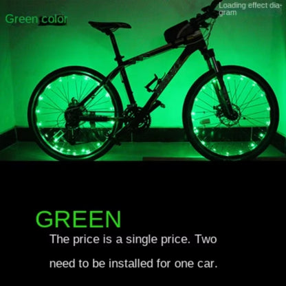 Bicycle Hot Wheel Lights Mountain Bike Frame Decoration Lights Bicycle Spoke Lights Night Riding Bicycle Wheel Lights